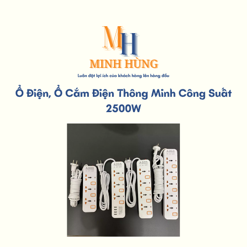 ổ cắm điện thông minh công xuất 2500w 2500w
